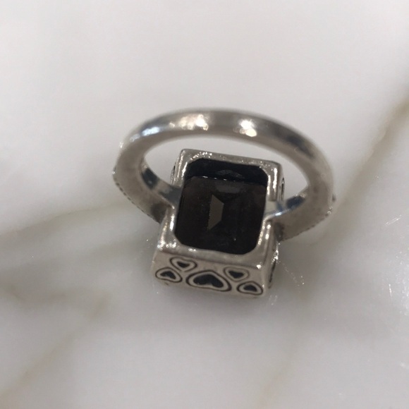 BEAUTIFUL Faceted Smoky Quartz Sterling Ring—Excl. - Picture 10 of 15